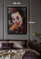 Joker Neon LED Wall Art - 40x60cm USB Powered Canvas - Home Luxe Interior