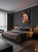 Joker Neon LED Wall Art - 40x60cm USB Powered Canvas - Home Luxe Interior