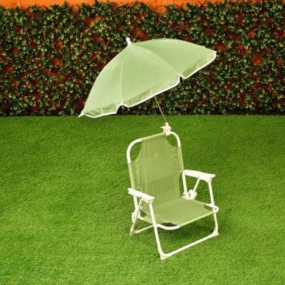 Kids Parasol Chair - Green | Home Luxe Interior