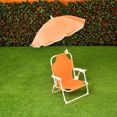 Kids Parasol Chair - Orange | Home Luxe Interior