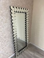 Large Luxe Zip Mirror 180cm | Home Luxe Interior