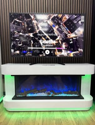 LED Color Changing Fireplace Heater