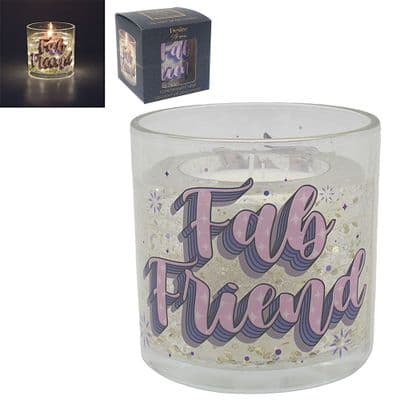 LED GEL CANDLE FABULOUS FRIEND