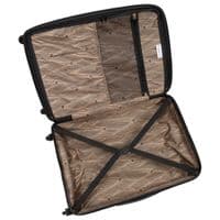 Leopard Print Hard Shell Cabin Case 55cm - Lightweight Travel Bag