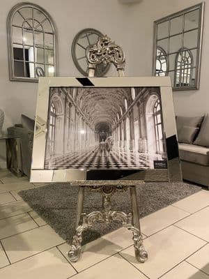 Lion Gallery Wall Art Mirror Frame