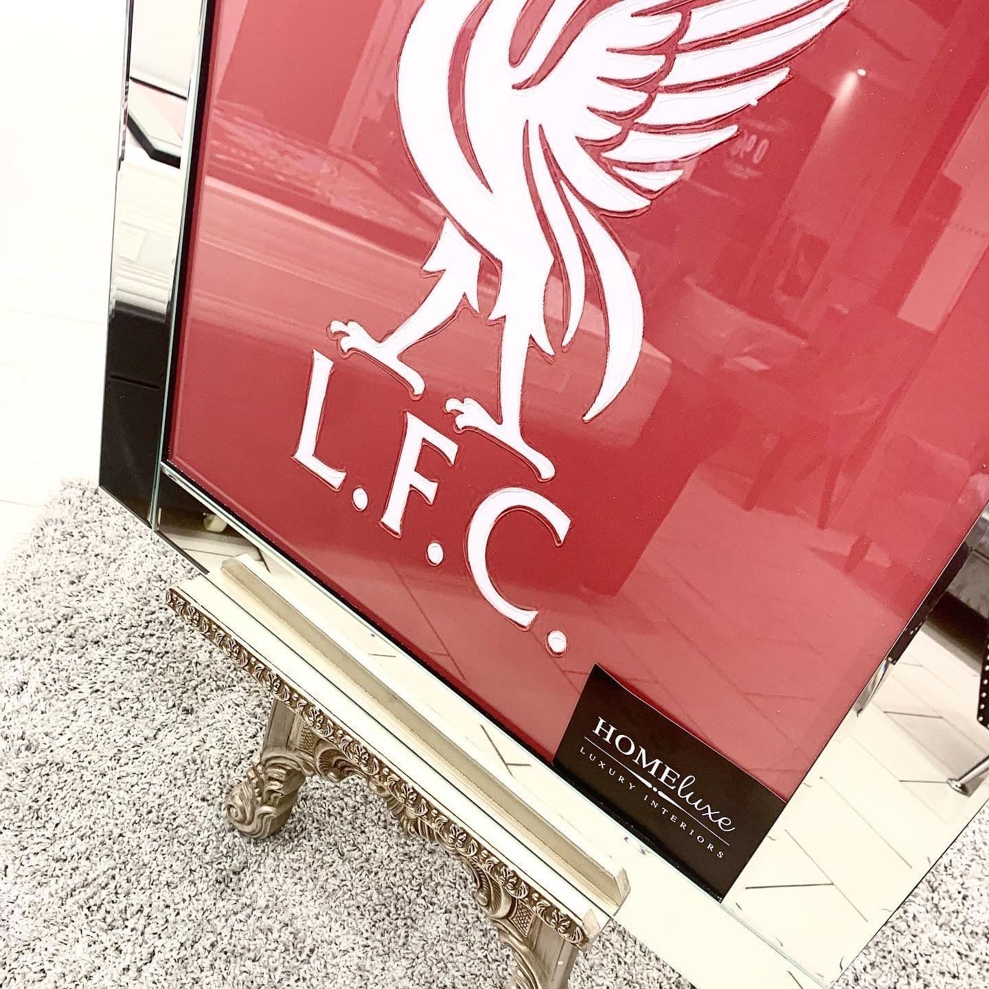 Liverpool Football Club Wall Art Mirror Frame