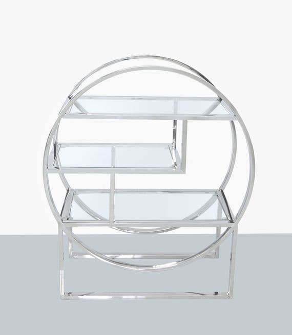 Logan Steel Tier Round Shelving Unit
