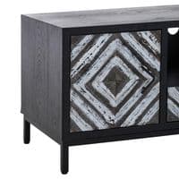 Lombok Black Frame Media Unit - Home Luxe Interior