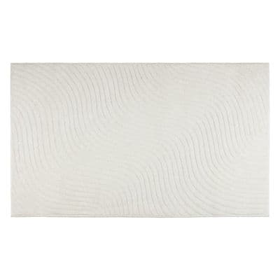 Loren Cream Area Rug 130 x 210cm - Luxury Soft Living Room Carpet