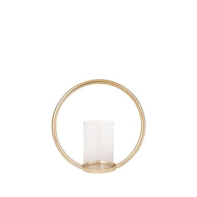 Luxe 31.5cm Ring Pillar Candle Holder