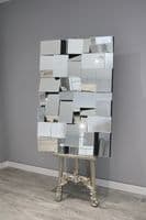Luxe Earthquake Mirror Rectangle 120cm x 80cm