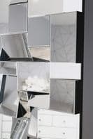Luxe Earthquake Mirror Rectangle 120cm x 80cm