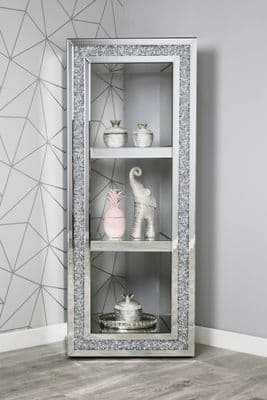 Luxe Mocka Mirror Crystal 3 Tier Display Unit