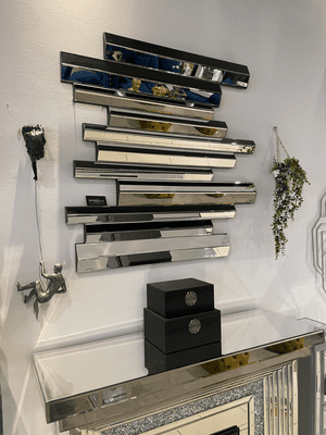 Luxe Piano Mirror Design 100cm X 100cm