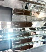 Luxe Piano Mirror Design 120cm X 80cm