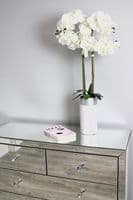 Luxe Simply Mirror 2 + 3 Drawer Large Chest