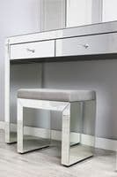 Luxe Simply Mirror Dressing Table Set With Stool