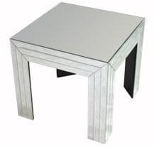 Luxe Simply Mirror Side Table