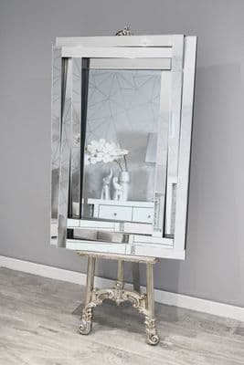 Luxe Vertigo Mirror Rectangle 120Cm X 80Cm
