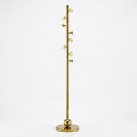 Luxury Gold Stainless Steel Freestanding Coat Rack Stand | 182cm