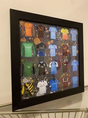 Manchester City Football Strip Collection 47Cm X 47Cm