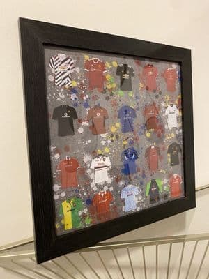 Manchester United Football Strip Collection 47Cm X 47Cm