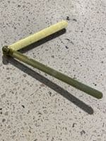 Marmo Hexagon Clock Grey Terrazzo Wall Clock