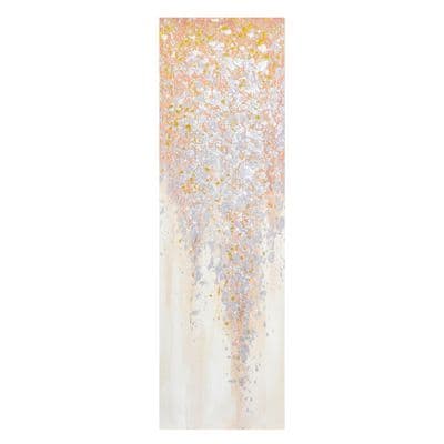 Medium 40x130 Silver & Gold Glitter Wall Art