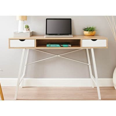 Michigan Study Desk White