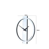 Mirror Stand 50cm Mirror Wall Clock