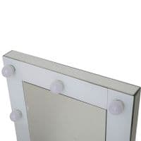 Mitcham Hollywood 9 Light Vanity Mirror White