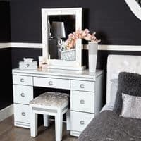 Mitcham Hollywood 9 Light Vanity Mirror White