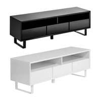 Moritz White High Gloss Media Cabinet – Home Luxe Interior