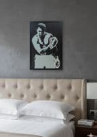 Muhammad Ali Neon LED Wall Art - 40x60cm Boxing Legend Canvas USB