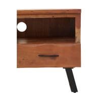 Nashik Three Drawer Acacia Media Unit - Home Luxe Interior