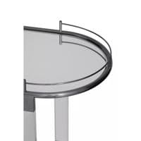 Oria Drinks Trolley in Metallic Frame – Home Luxe Interior