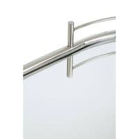 Oria Oval Mirrored Trolley – Home Luxe Interior