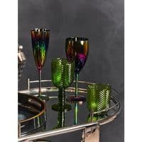 Oria Oval Mirrored Trolley – Home Luxe Interior