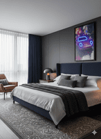 Porsche 911 Style Neon LED Wall Art - 40x60cm Cityscape Canvas USB