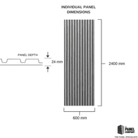 Premium Grey Oak Acoustic Slat Wall Panel by Home Luxe Interior