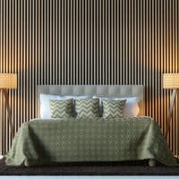 Premium Natural Oak Acoustic Slat Wall Panel by Home Luxe Interior
