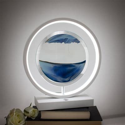 QUICKSAND LAMP LARGE BLUE SAND