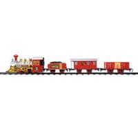 Red Christmas Train Set 3 Carriages  🚂🎄