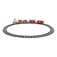 Red Christmas Train Set 3 Carriages  🚂🎄