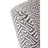 Regents Park Greek Key design lounge chair