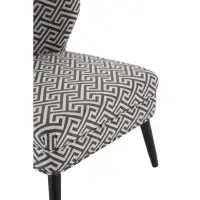 Regents Park Greek Key design lounge chair
