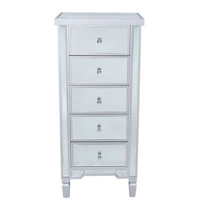 Richmond 5 Drawer Silver Large