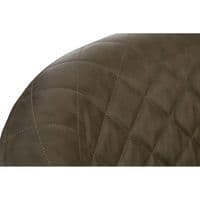Richy Brown Faux Leather Wingback Armchair | Home Luxe Interior