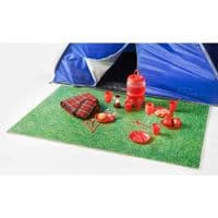 Rolson 6-Piece Grass Effect Interlocking Foam Floor Mat Set - 1.23m x 1.83m