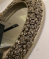 Rose Heart Shape Mirror Champagne